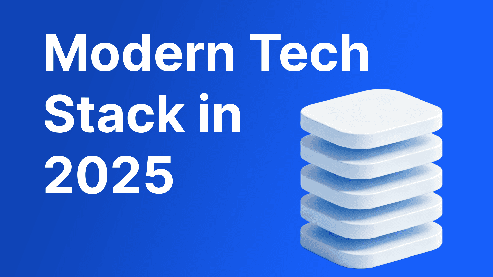 The Modern Tech Stack in 2025: What 3,000 Developers Actually Use (And Why It Matters)